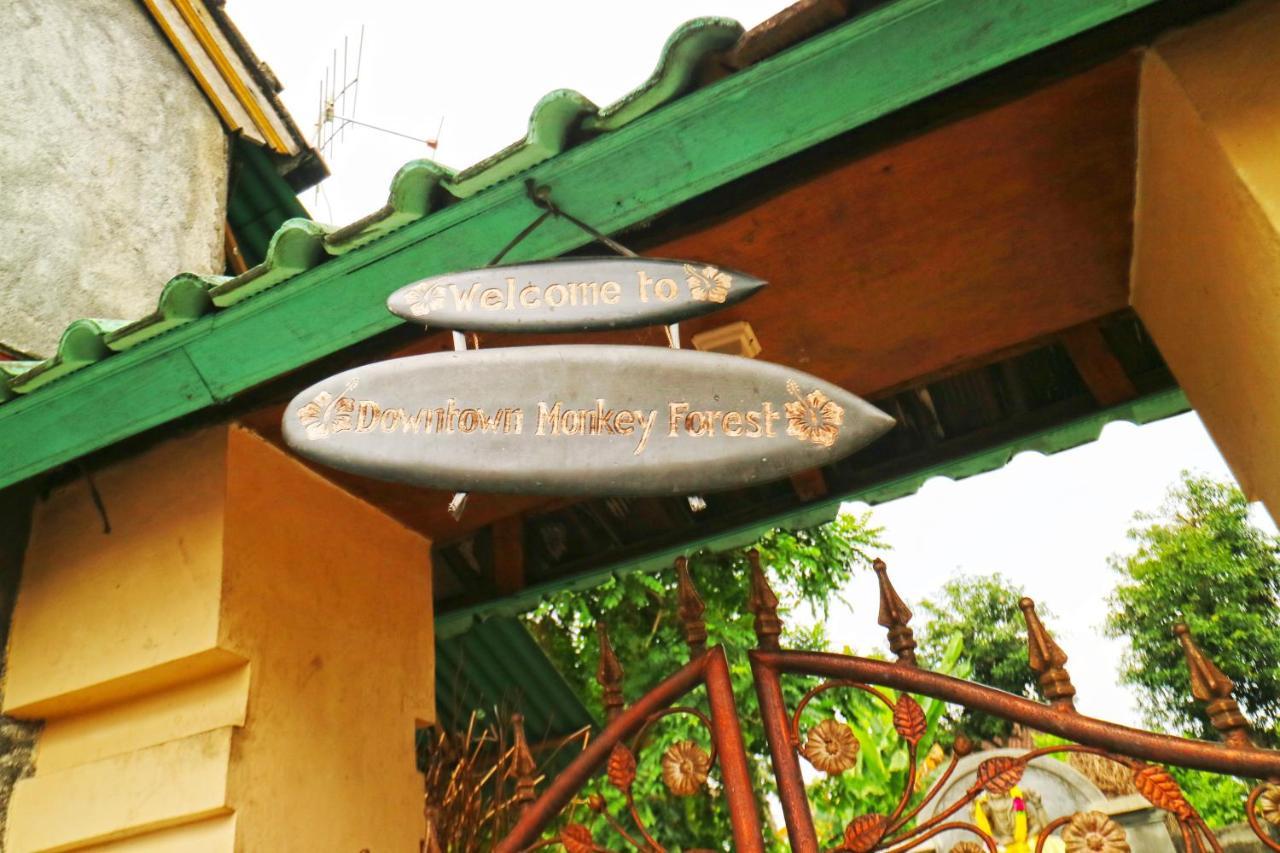 Downtown Monkey Forest Hostel Ubud Exterior foto